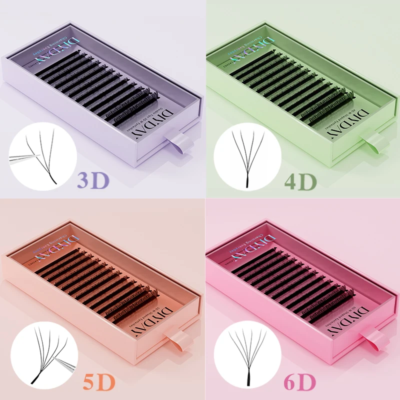 رموش اصطناعية جاهزة بشكل W